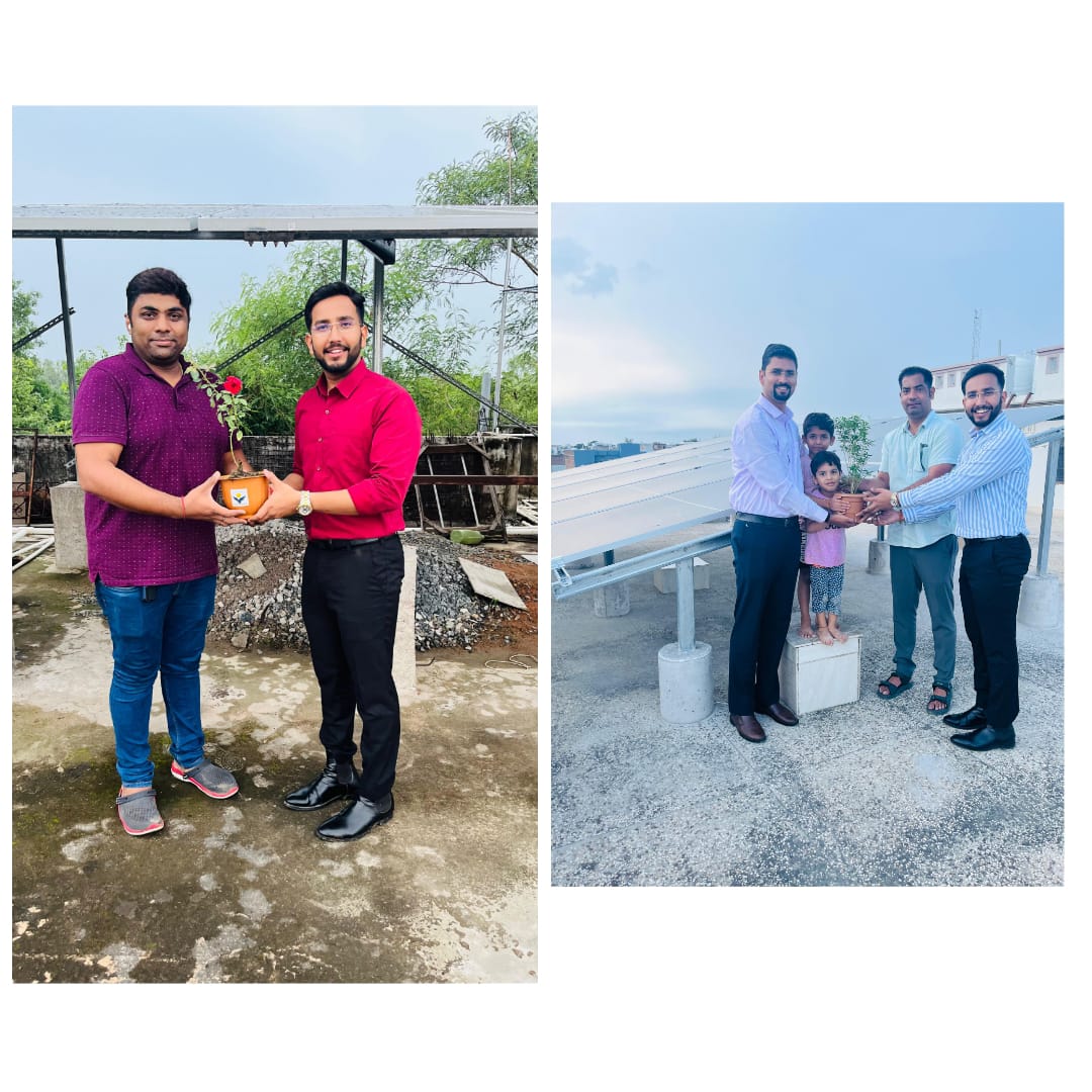 Solar installation in Barethiya, Satna